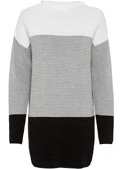 Gestreifter Long-Pullover, bonprix