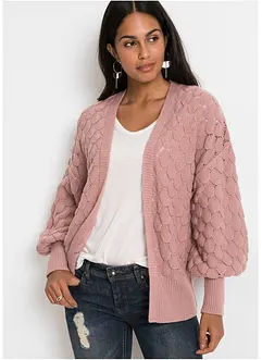 Ajour-Strickjacke, bonprix