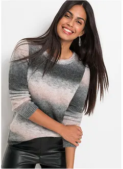 Grobstrick-Pullover mit Farbverlauf, bonprix