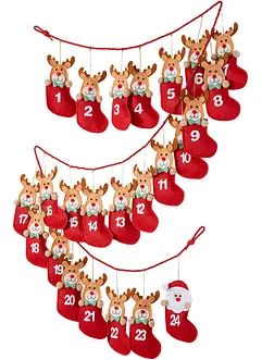 Adventskalender mit 24 Beutel, bonprix