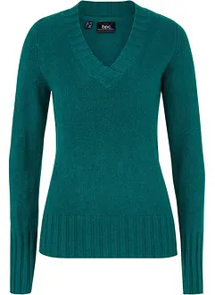 Pullover mit V-Ausschnitt, bonprix