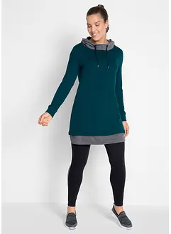 Longsweatshirt mit Leggings (2-tlg. Set), bonprix