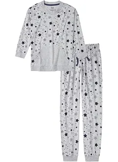 Pyjama aus Bio-Baumwolle, bonprix