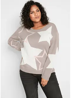 Pullover mit Sternen, bonprix