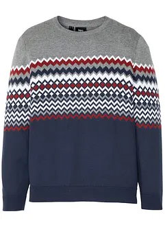 Norweger Pullover mit Baumwolle, bonprix