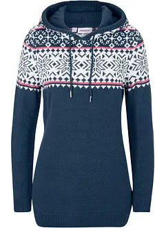 Strickpullover mit Kapuze, bonprix