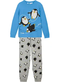 Pyjama mit Bio-Baumwolle (2-tlg.Set), bonprix