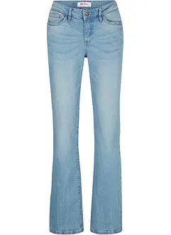 Bootcut Jeans Mid Waist, Stretch, bonprix