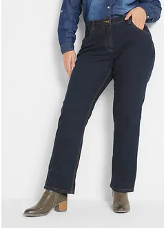 Straight Jeans Mid Waist, Stretch, bonprix