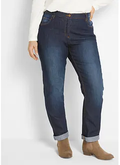 Straight Jeans High Waist, Stretch, bonprix