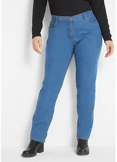 Straight Jeans High Waist, Stretch, bonprix