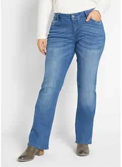 Jean Bootcut taille moyenne, extensible, bonprix