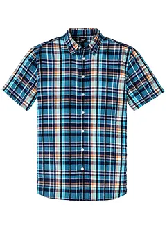 Chemise manches courtes en seersucker confort pour le ventre, bonprix