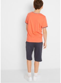 Jungen T-Shirt + Hose (2-tlg. Sportset), bpc bonprix collection