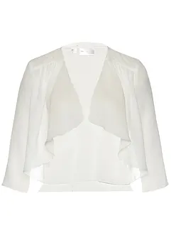 Chiffon- Bolero mit recyceltem Polyester, bonprix