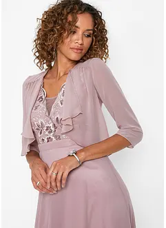 Chiffon- Bolero mit recyceltem Polyester, bonprix