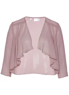 Chiffon- Bolero mit recyceltem Polyester, bonprix