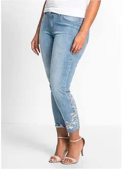Jean avec broderie, bonprix
