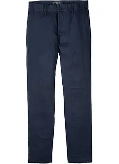 Pantalon chino Regular, 100% lin, droit, bonprix