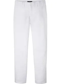 Regular Fit Chinohose aus reinem Leinen, Straight, bonprix
