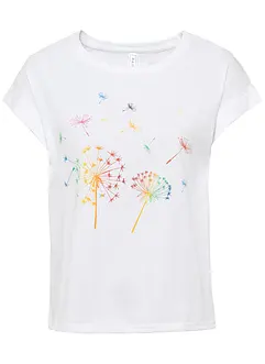 T-Shirt mit floralem Print, bonprix