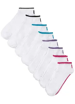 Sneakersocken (8er Pack) mit Bio-Baumwolle, bonprix