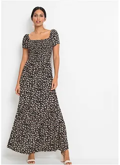 Robe longue imprimée en viscose, bonprix