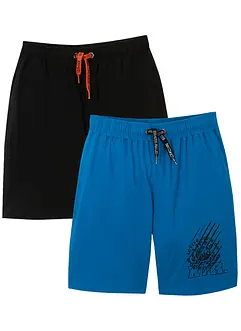 Jersey-Bermuda (2er Pack) aus reiner Bio-Baumwolle, bonprix