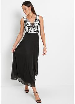 Robe en mousseline avec sequins brodées, bpc selection