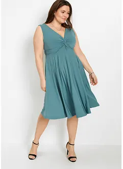 Robe avec décolleté en V, bonprix