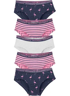 Lot de 5 culottes fille, bonprix