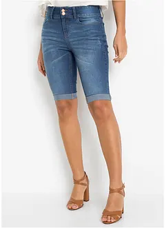 Jeans Bermuda Mid Waist, bonprix