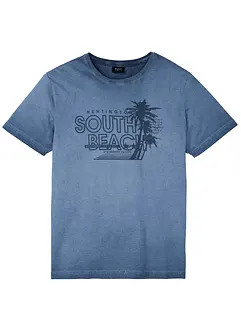 T-Shirt in ausgewaschener Optik aus reiner Bio-Baumwolle, bonprix