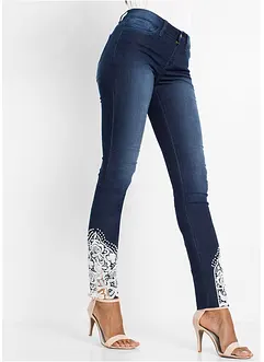 Jean Skinny, dentelle, bonprix