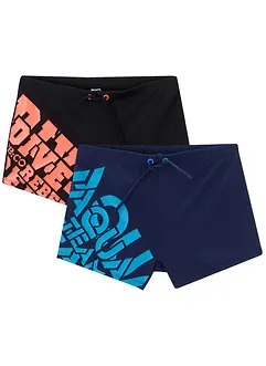 Lot de 2 boxers de bain garçon, bonprix