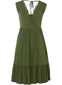 Jerseykleid mit Spitze, bonprix