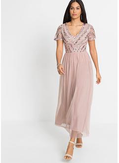 Maxikleid mit Pailletten, BODYFLIRT