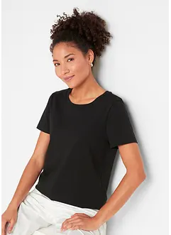 T-Shirt aus reiner Baumwolle (2er Pack), bonprix