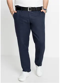 Pantalon chino Regular, 100% lin, droit, bonprix
