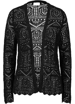 Ajour-Strickjacke, bonprix