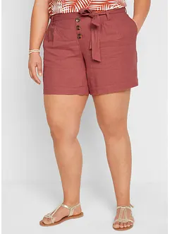 Short avec patte de boutonnage et lien à nouer, bpc bonprix collection