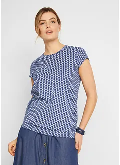 Shirt, Doppelpack, bedruckt, Mini-Arm, bonprix