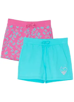 Lot de 2 shorts 100% coton, bonprix
