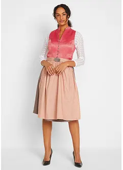 Dirndl confort, longueur genou (ens. 2 pces), bonprix
