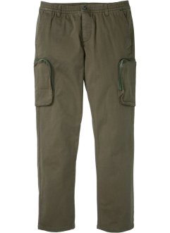 Pantalon cargo extensible avec poches zippées, Regular Fit, RAINBOW