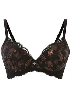 Soutien-gorge à coques et armatures avec effet scintillant, bonprix