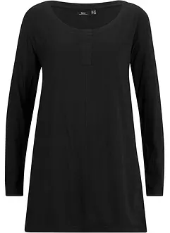 Langarmshirt aus Baumwoll-Viskose-Mix, bonprix