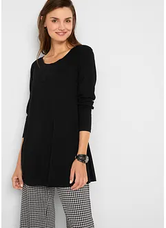 Langarmshirt in A-Linie, bonprix