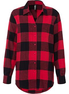 Flanell Bluse mit Karomuster, RAINBOW