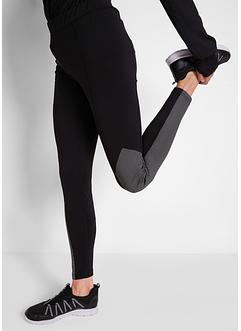 Thermo-Leggings mit reflektierendem Print, knöchelfrei, bpc bonprix collection